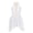 White, variant on Zaldita Kids Girls Sparkly Rhinestone Sleeveless Figure Ice Skating Dress Gymnastic Skirted Leotard Dancewear Purple 10