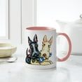 thumbnail image 4 of CafePress - Scottie Gingham Cuties Mugs - 11 oz Ceramic Mug - Novelty Coffee Tea Cup, 4 of 4