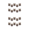 thumbnail image 1 of QualitChoice 10 Pieces 3D Animal Heat Transfer Paper Patterns T-Shirt Clothes Decorative Stickers DIY Crafting Sewing Accessories Type 1 2Set, 1 of 6