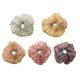 thumbnail image 5 of 5 uds banda elástica l cabello lazos l cabello cuerda bobbles l cabello soporte accesorios l cabello para Salvador Scrunchie de pelo satinado para mujer, 5 of 10