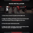 thumbnail image 6 of Supllueer Racing Simulator Cockpit With Gaming Adjustable Red Seat Fits Logitech G920 G923 Thrustmaster T248 Fanatec.Excluding electronic devices, 6 of 17