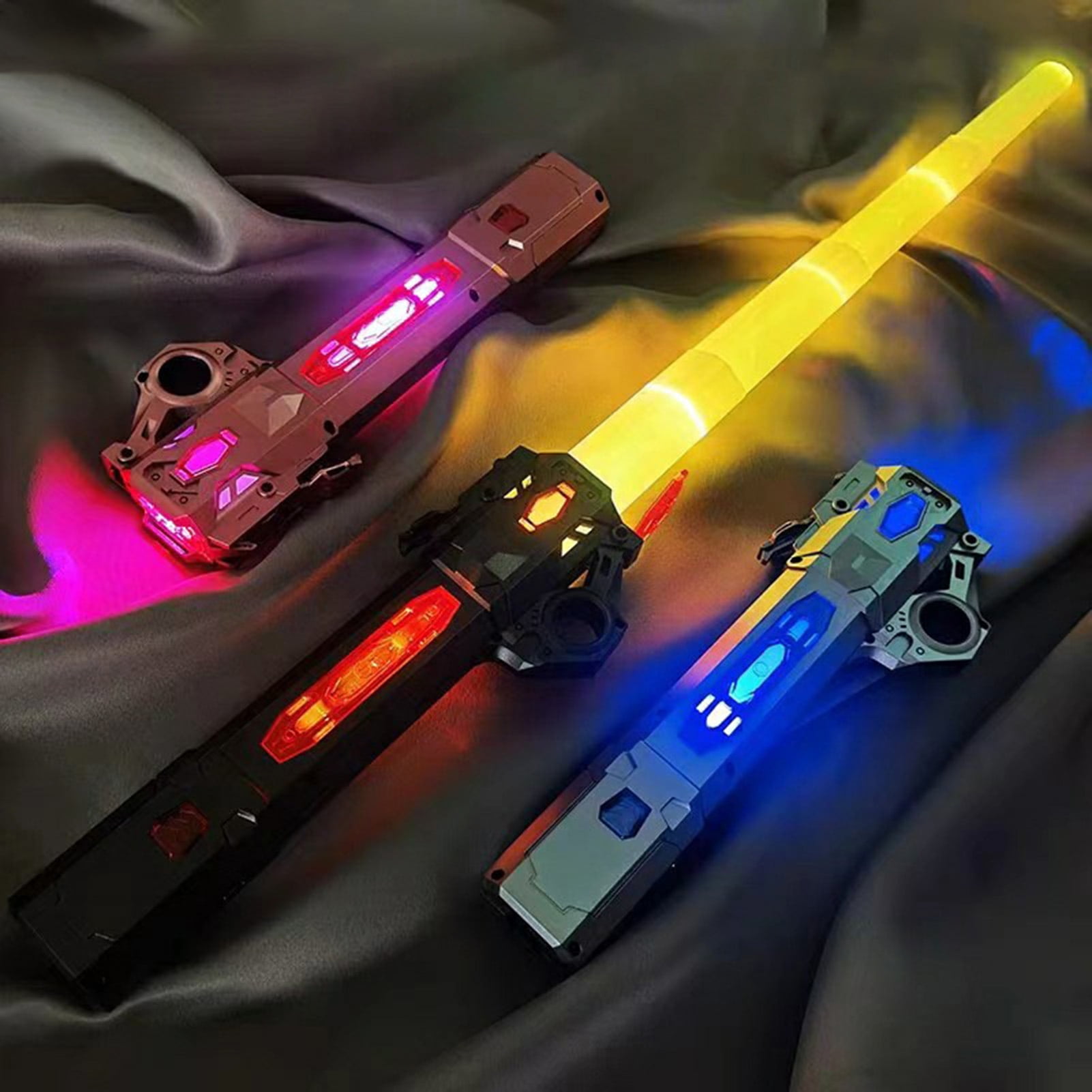 Retractable lightsaber toy discount