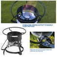 thumbnail image 4 of Fish Fryer Pot with Baskets 58,000 BTU 11 Qt. Aluminum Outdoor Deep Fryer and Thermometer for Cooking Fish, French Fries, 4 of 8