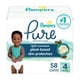 thumbnail image 1 of Pañales Pampers Pure Protection, talla 4, 58 unidades, para bebés, 1 of 9