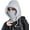 Gray, variant on Women Winter One Piece Balaclavas Hat Slouchy Fleece Hoodie Face Shield Mask Warm Earmuff Ski Snow Hats Cold Weather