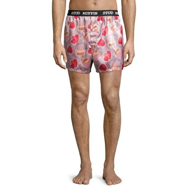 WAY TO CELEBRATE! Way To Celebrate Men's Satin Valentine's Boxers