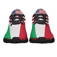 thumbnail image 5 of Italy And America My Nation My Heritage Shoes Sneakers Black Size 5, 5 of 7