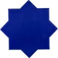 thumbnail image 2 of Siena 5" Cobalt Blue Star with Pearl White Cross Glossy Ceramic Wall and Floor Tile (10.76 sq ft/case) - 54 Pack, 2 of 3