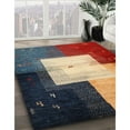 thumbnail image 3 of Ahgly Company Machine Washable Indoor Rectangle Contemporary Camel Brown Area Rugs, 8' x 10', 3 of 7