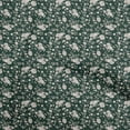 thumbnail image 1 of oneOone Silk Tabby Dark Green Fabric Baroque Sewing Craft Projects Fabric Prints By Yard 42 Inch Wide, 1 of 4