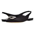 thumbnail image 4 of Nine West Blingy 2 Black Satin  WNBLINGY2-002 Women's Size 7.5, 4 of 4
