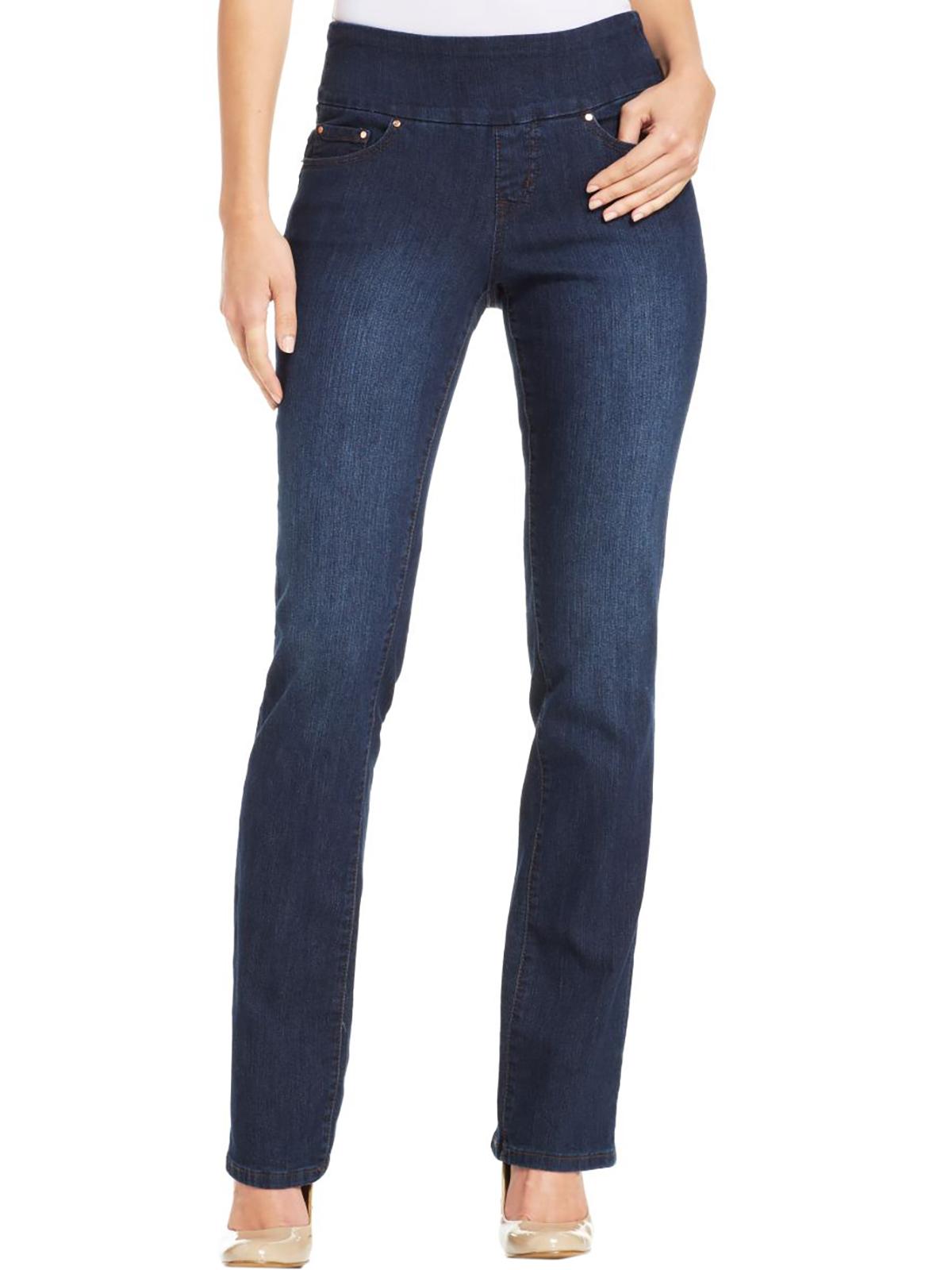 JAG Jeans - Jag Womens Paley Boot Five-Pocket Stretch Straight Leg ...