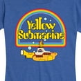 thumbnail image 3 of The Beatles - Yellow Submarine Rainbow Logo - Women's Short Sleeve Graphic T-Shirt, 3 of 6