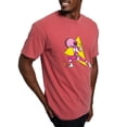 thumbnail image 4 of CafePress - Power Rangers Pink R Men's Comfort Colors® T Shirt - Mens Comfort Colors Shirt, 4 of 5