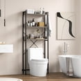 thumbnail image 1 of Giantex Over The Toilet Storage Rack, 3-Tier Bathroom Space Saver Organizer, Easy Assembly, Grey, 1 of 9