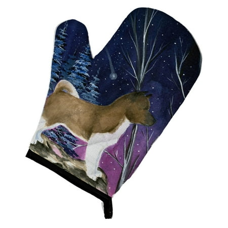 

Carolines Treasures SS8352OVMT Starry Night Akita Oven Mitt Large multicolor