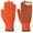 Bright Orange, variant on 24 Pairs High Visibility Cotton PVC Dots String Knit Safety Work Glove Size L