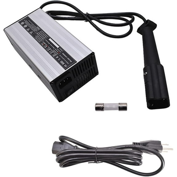 munirater Golf Cart Charger 48 Volt 3 Pin Replacement for Club Car DS Precedent Golf Carts