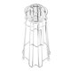 thumbnail image 4 of Estante para almacenar cápsulas de café, soporte para cápsulas de café de metal cromado Soporte para cápsulas de café Diseñado por expertos, 4 of 11