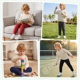thumbnail image 2 of Resinta 4 Packs Toddler and Boys 100% Cotton Pants Kids Sport Pull on Jogger Pants 2T-6Year, 2 of 9