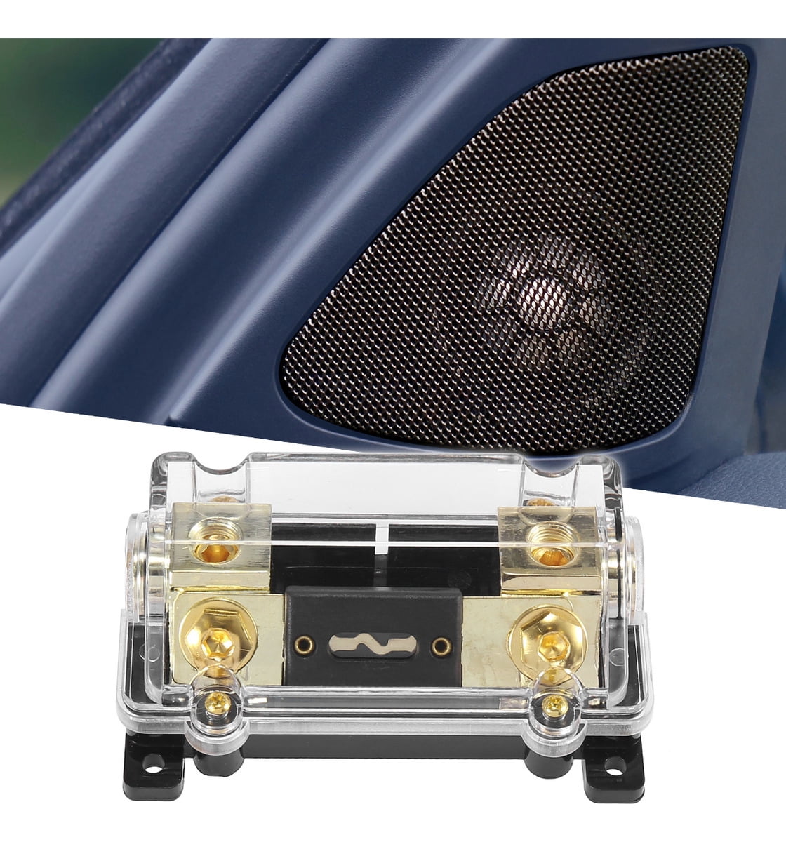 Applicable to 250A Inline ANL Fuse Holder for Car Stereo Audio