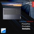 thumbnail image 3 of Lenovo IdeaPad 15.6 Inch FHD Laptop, Intel Pentium Silver N6000, Windows 11 Home, 12GB RAM, 256GB SSD, 128GB eMMC, 1-Year Microsoft 365 Personal, Type-C, Abyss Blue, PCM, 3 of 5