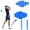 Blue, variant on Portable 9-Hole Yard Golf Game Set with Carry Bag, 2 Clubs & 6 Balls, Easy Setup Outdoor Backyard Lawn Game for Family, Beach, Park Fun