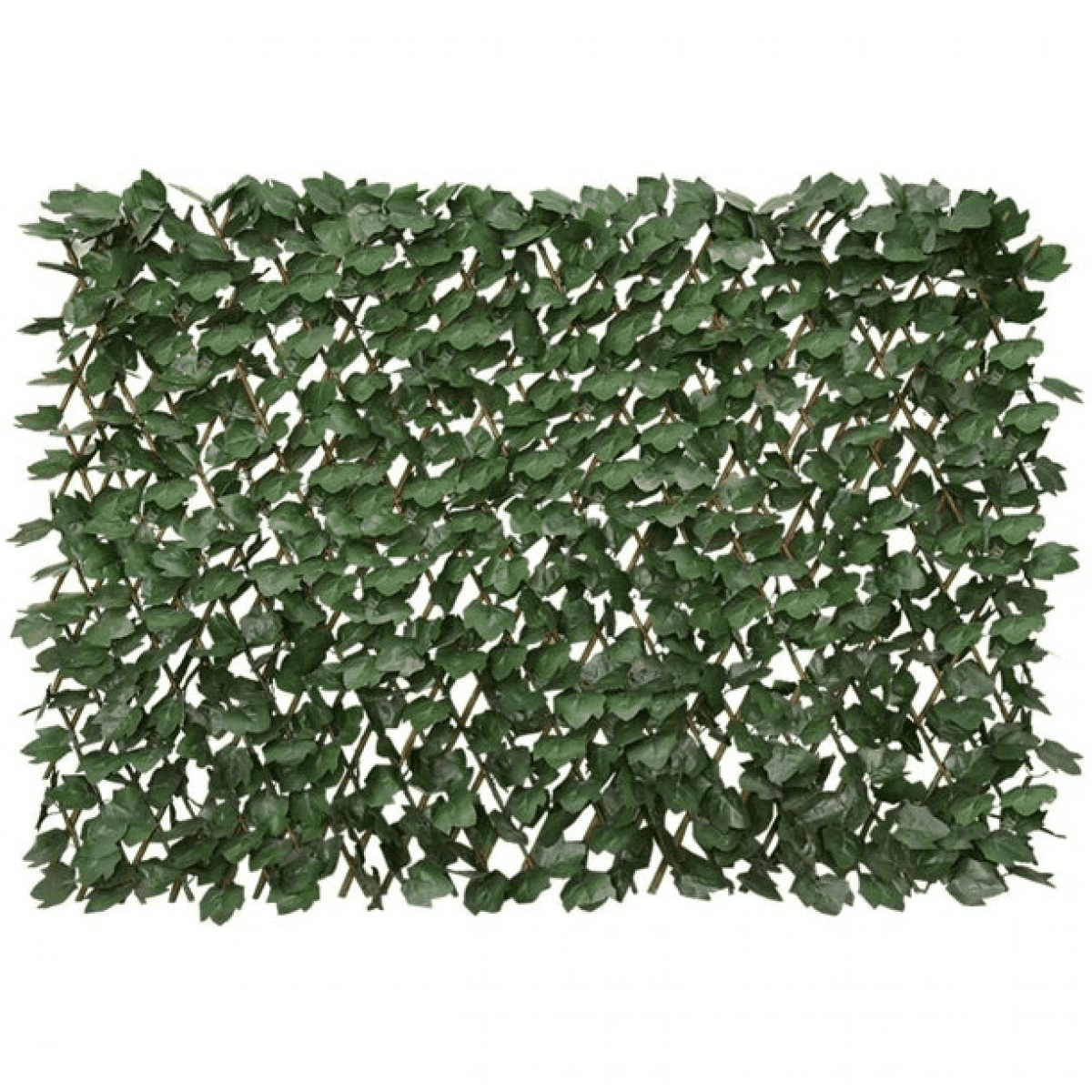 Expanding Trellis Garden Screening Fence Privacy Screen Artificial Ivy Leaves Balcony Patio Decoration