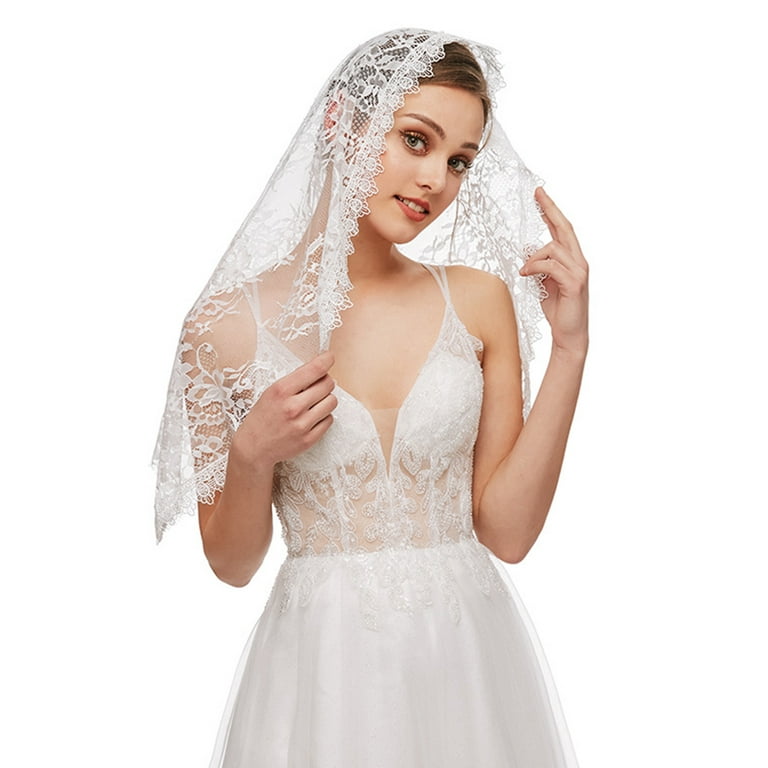 Bridal Veil Wedding Veil Women's Simple Tulle Short Bachelorette Party –  Nanchor