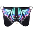 thumbnail image 1 of Traje de baño de playa Nikou estampado de mariposas cómodo transpirable elegante para cubrirse el bikini azul, 1 of 15