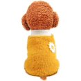 thumbnail image 2 of Ropa para perros Abrigo Invierno Lana gruesa Suéter cálido Camisa Chaqueta Ropa Chihuahua Ropa para mascotas Gato Perrito Niñas Jumperihuahua Ropa (Amarillo) Rojo Verde RV1016-0124237FYD, 2 of 5