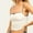 White, variant on Jerdar Women's Ribbed Knit Lace Trim Bow Crop Camisole Sleeveless Going Out Party Y2K Tank Top L