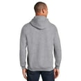 thumbnail image 3 of Gildan Heavy Blend Men's Fleece Hooded Sweatshirt, Soft Pullover Pocket Hoodie, Sport Grey, Size S, 3 of 5