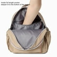 thumbnail image 5 of SAVERRY Women Backpack Small Hiking Daypack Female Nylon Rucksack Khaki, 5 of 7