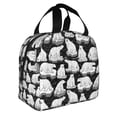 thumbnail image 2 of Easygdp Cute Cartoon Polar Bear Bolsa Térmica Premium - Tela Oxford Impermeable, Gran Capacidad, Bolsillo Frontal, Unisex para Trabajo, Escuela, Actividades al Aire Libre y Picnics, 2 of 8