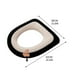 thumbnail image 5 of Funda de inodoro impermeable, cojín mullido y grueso, cierre de cremallera, comodidad para todo tipo de clima, para uso doméstico, diseño impermeable, material suave, esencial para el baño. Blaxill, 5 of 7