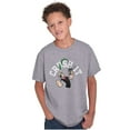 thumbnail image 5 of Popeye The Sailor Man Crush It Funny Crewneck T Shirts Boy Girl Teen Brisco Brands XS, 5 of 6