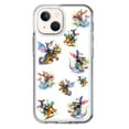thumbnail image 1 of MUNDAZE Apple iPhone 13 Shockproof Clear Hybrid Protective Phone Case Cute Fairy Cartoon Gnomes Dragons Monsters Cover, 1 of 5