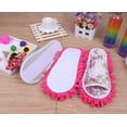 thumbnail image 3 of Teissuly Mop Slippers Soft Washable Microfiber Super Chenille Mopping House Home Shoes Mop Slippers for Floor Cleaning, 3 of 6