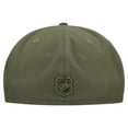 thumbnail image 4 of Men's New Era  Olive Pittsburgh Penguins Military Appreciation Flag 59FIFTY Fitted Hat, 4 of 5