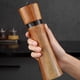 thumbnail image 5 of Functional and Sturdy Wood Salt and Pepper Grinder Set with Rack Stand, 5 of 11