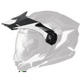 thumbnail image 2 of Scorpion EXO-AT950 Helmet Replacement Visor/Peak Ellwood White, 2 of 2
