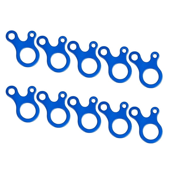 10 Pcs Tent Rope Buckle Tent Fastener Tensioner Guyline Cord Adjuster Durable
