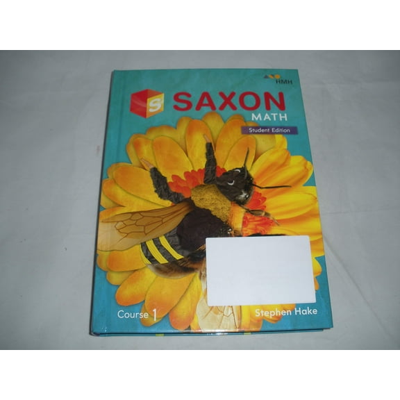 Pre-Owned 2018 Saxon Math Student Edition Course 1