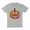 Grey, variant on Pumpkin Face Ombre Shirt Unisex Large White
