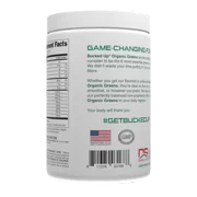 Bucked Up Organic Greens Powder, Superfood Drink Mix with 8 Essential Greens, Mixed Berry, 30 Servings (11.17 oz)