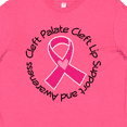 thumbnail image 4 of Inktastic Cleft Palate Cleft Lip Awareness Ribbon Youth T-Shirt, 4 of 5