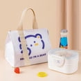 thumbnail image 2 of Picnic Bag Large Capacity Dust-proof Oxford Cloth Universal Cartoon Thermal Lunch Box Bag Household Supplies, 2 of 4