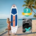 thumbnail image 6 of Betcozy Inflatable Stand Up Paddle Board, 2-in-1 Paddle with Premium SUP Paddleboard Accessories, Stable & Non-Slip Deck for Adults & Youth of All Skill Levels, Orange, 6 of 7
