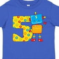 thumbnail image 4 of Inktastic This Robot is Five Fifth Birthday Boys or Girls Toddler T-Shirt, 4 of 5